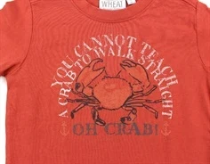 Wheat t-shirt wood crab